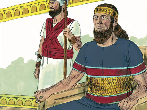 Po śmierci króla Abiasza, władzę nad Judą objął jego syn, Asa. – Slajd 1