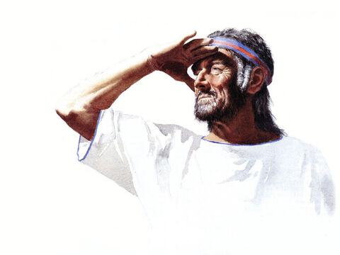 Ilustracja Jetro, teścia Mojżesza.<br/>Autor: John Heseltine – Slajd 3