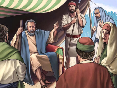 Zanim Jozue umarł, przypomniał ludowi izraelskiemu, w jaki sposób Bóg wybawił ich z Egiptu i przyprowadził do Ziemi Obiecanej. <br/>„A zatem – zachęcał lud – pozbądźcie się fałszywych bogów i oddajcie się całkowicie i bez reszty Panu”.<br/>Następnie Jozue dał im przykład, mówiąc: „Ja i mój dom będziemy służyć Panu” (Joz 24:15). – Slajd 1