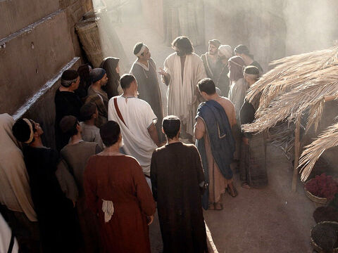 Kiedy rzymski setnik odkrył, że umarł jego sługa, zwrócił się o pomoc do Pana Jezusa. (Mateusza 8:5-13, Łukasza 7:2-9) – Slajd 9