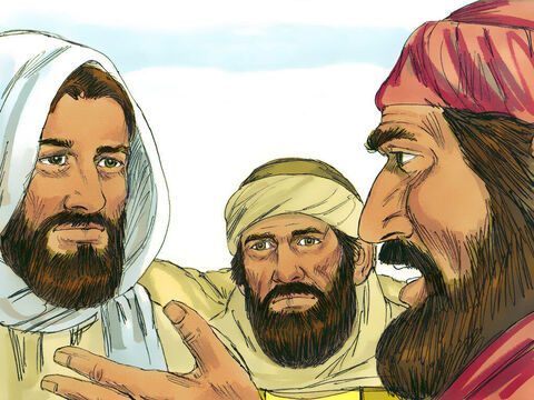 „Chodzi o Jezusa z Nazaretu, którego arcykapłani i przywódcy wydali na śmierć i ukrzyżowali. A my spodziewaliśmy się, że On właśnie wybawi Izraela”. – Slajd 6