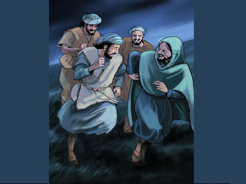 A kiedy aniołowie ich opuścili, by wrócić do nieba, pasterze mówili jeden do drugiego: „Chodźmy do Betlejem i zobaczmy to, o czym powiedział Pan!”. – Slajd 6