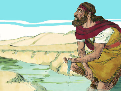 „Z tego potoku będziesz pił wodę”. – Slajd 7