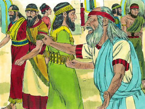 Przez resztę swojego życia Ezechiel był prorokiem przemawiającym w Bożym imieniu do zbuntowanych Żydów. Bóg przekazał mu jeszcze inne wizje i ostrzeżenia o nadchodzącym sądzie. – Slajd 22