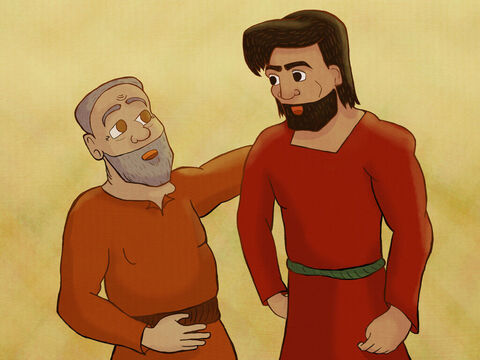 Beniaminita Kisz miał syna o imieniu Saul. Saul był bardzo przystojny, błyskotliwy i bardzo, bardzo wysoki! – Slajd 1