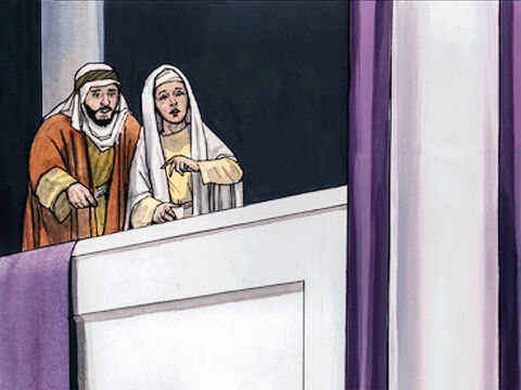 Dopiero po trzech dniach odnaleźli Jezusa w świątyni. – Slajd 7