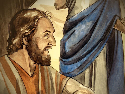 Jezus odpowiedział: „Zanim Filip cię zawołał, kiedy byłeś pod figowym drzewem, widziałem cię”. Natanael odpowiedział Mu: „Rabbi, Ty jesteś Synem Bożym, Ty jesteś królem Izraela!”. – Slajd 9
