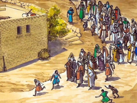 Jezus zaś ponownie przyszedł do Kany Galilejskiej... – Slajd 2