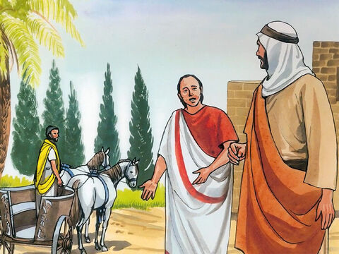W Kafarnaum mieszkał pewien urzędnik królewski, którego syn chorował. – Slajd 4