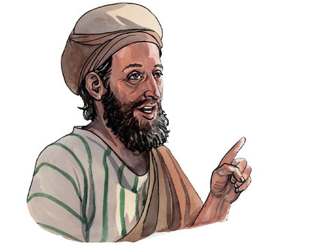 Jeszcze raz zapytali niewidomego: „A co ty myślisz o tym, który przywrócił ci wzrok?”. „On jest prorokiem” – odpowiedział uzdrowiony mężczyzna. – Slajd 14