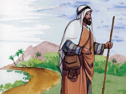 „Pewien człowiek szedł z Jerozolimy do Jerycha”. – Slajd 4