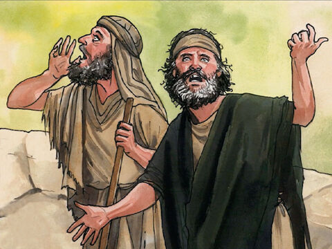 Jednak on tym bardziej krzyczał: „Synu Dawida! Zlituj się nade mną!”. – Slajd 4
