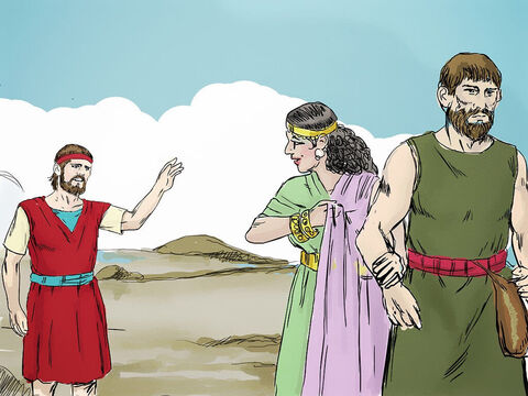 Gomer nie była wierną Ozeaszowi żoną i zamieszkała z innym mężczyzną. – Slajd 6