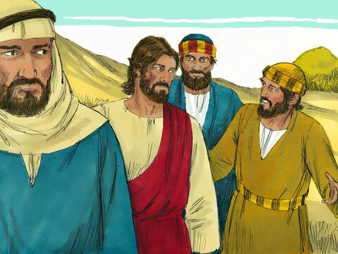 Potem zapytali Go, dlaczego nauczyciele Prawa twierdzą, że przed przyjściem Mesjasza musi pojawić się Eliasz. – Slajd 9
