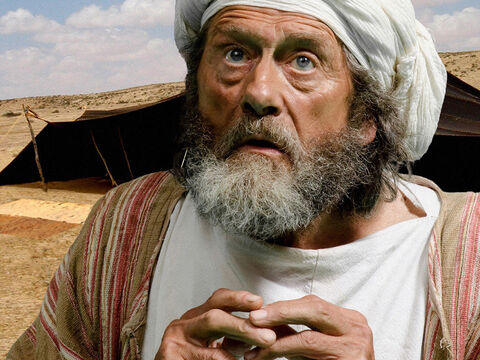 „Wszystko sprzysięgło się przeciwko mnie! Nie, Beniamin nie powróci z wami do Egiptu. Jego brat Józef już nie żyje i tylko on jeden mi pozostał”. – Slajd 26