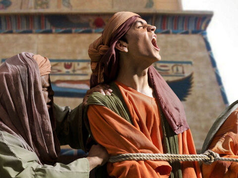 W Egipcie Józef trafił na targ niewolników. – Slajd 18