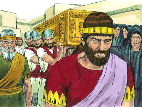 Manasses miał 22 lata, kiedy umarł Hiskiasz. Od tej chwili rządził samodzielnie i mógł robić to, na co miał ochotę. – Slajd 4