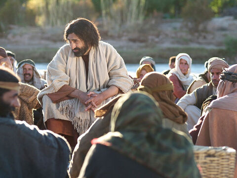 Jezus wybiera dwunastu mężczyzn na swoich uczniów. (Mateusza 10:2-4, Marka 3:13-19, Łukasza 6:12-16) – Slajd 2