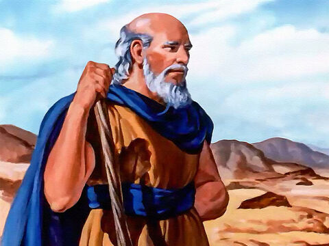 Dawno temu w ziemi izraelskiej żył wielki prorok imieniem Elizeusz. Uczył on lud, aby czcił Boga i przestrzegał Jego praw. – Slajd 1