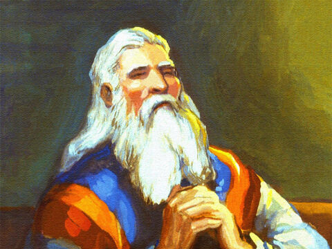 Tym człowiekiem był Noe. Noe wierzył w Boga i był wdzięczny za wszystko, co Bóg mu dał. Wiara tego człowieka sprawiła, że znalazł łaskę w oczach Pana. – Slajd 7