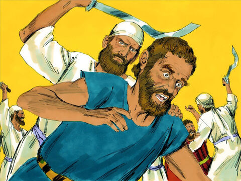 Kiedy Lewici wykonali ten rozkaz, Mojżesz powiedział do nich: „Przejmijcie dziś zadania, jakie Pan wam powierza, bo okazaliście Mu wierność, aby dostąpić dziś błogosławieństwa”. – Slajd 19