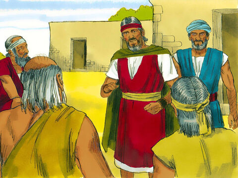 Mojżesz przekazał to hebrajskim przywódcom, ale oni go nie słuchali. Byli zniechęceni całą tą trudną sytuacją. – Slajd 9