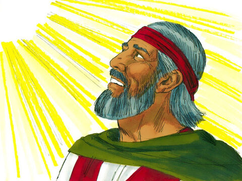 Bóg zaś polecił Mojżeszowi i Aaronowi, aby ponownie udali się do faraona: „Skoro nie posłuchali mnie Izraelici, to jak mogę liczyć na to, że posłucha mnie faraon?” – zapytał Mojżesz. – „Tym bardziej, że wcale nie mam daru przemawiania”. – Slajd 10