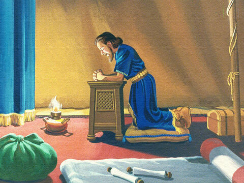 Mojżesz więc modlił się , a Pan powiedział mu, co ma robić: „Sporządź sobie jadowitego węża i zawieś go na palu. Każdy z ukąszonych, który spojrzy na węża, pozostanie przy życiu”. – Slajd 26