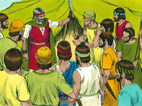 Mojżesz kazał im wybadać, czy mieszkańcy Kanaanu są silni czy słabi, jakie są tam miasta – czy to obozowiska, czy twierdze – i jaka jest tam gleba – urodzajna czy jałowa? Zwiadowcy mieli również przynieść trochę owoców tej ziemi. – Slajd 4