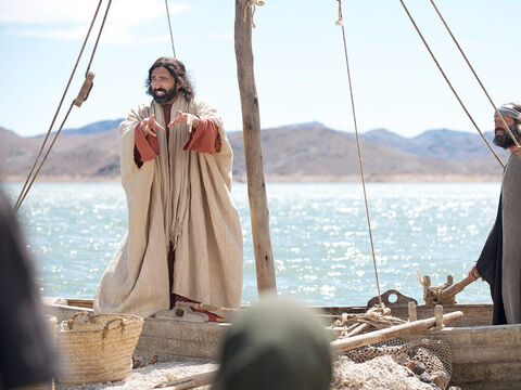 Jezus opowiada przypowieść o siewcy. (Mateusza 13:1-23, Marka 4:1-20, Łukasza 8:1-15) – Slajd 1
