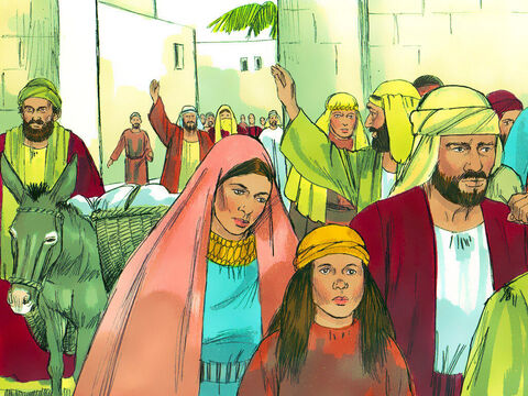 Po śmierci Szczepana chrześcijanie w Jerozolimie tak bardzo cierpieli, że wielu opuściło miasto i zamieszkało gdzie indziej. Niektórzy powędrowali na północ i dotarli do Damaszku (Dzieje Apostolskie 8:1). – Slajd 2