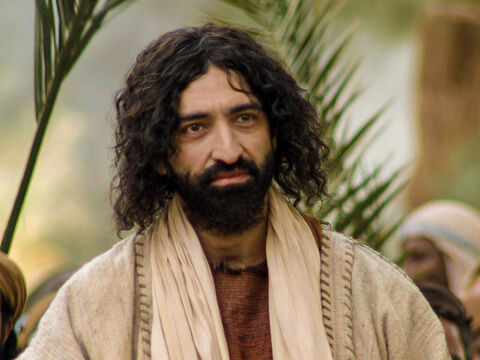 Tłumy zaś odpowiadały: „To jest Jezus, prorok z Nazaretu w Galilei”. – Slajd 19
