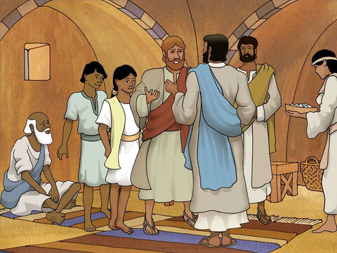 Zanim Piotr zdążył cokolwiek powiedzieć, kiedy znalazł Jezusa, Pan rzekł: „Co o tym sądzisz, Szymonie? Od kogo królowie ziemi pobierają opłaty i podatki? Od swoich synów czy od obcych?”. – Slajd 5