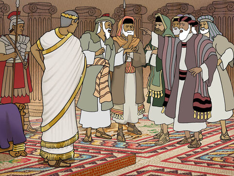 Odpowiedzieli mu: „W Betlejem w Judei, bo tak zostało napisane przez proroka: A ty, Betlejem, ziemio Judy, nie jesteś bynajmniej najmniejsze wśród książąt Judy, bo z ciebie wyjdzie władca, który będzie pasterzem mojego ludu Izraela”. (Mateusza 2:5–6) – Slajd 3