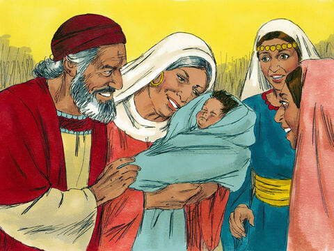 Wkrótce potem Elżbieta zaszła w ciążę. Wielokrotnie powtarzała: „Jakże łaskawy jest Pan!”. – Slajd 7
